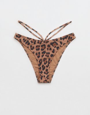 Низ бикини Cheekiest, средняя посадка, на завязках — Aerie — фото 3
