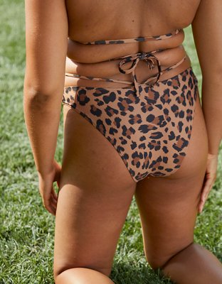 Низ бикини Cheekiest, средняя посадка, на завязках — Aerie — фото 2