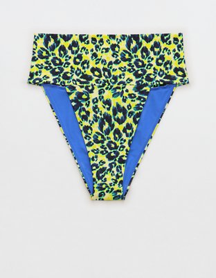 Aerie Waffle Super High Cut Cheekiest Bikini Bottom