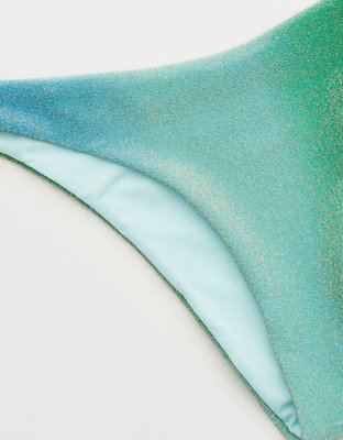Aerie Sparkle Low Rise Cheeky Bikini Bottom