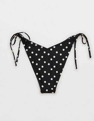 Aerie Low Rise Tie Cheekiest Bikini Bottom