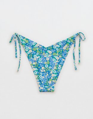 Aerie Low Rise Tie Cheekiest Bikini Bottom