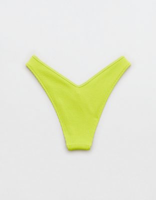 Aerie Crinkle Voop Cheeky Bikini Bottom