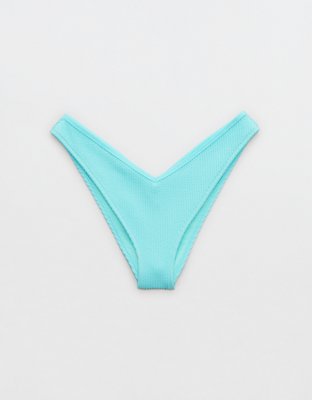Aerie Crinkle Voop Cheeky Bikini Bottom