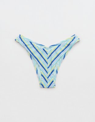 Низ бикини, крой чики, низкая посадка, махра — Aerie — фото 3