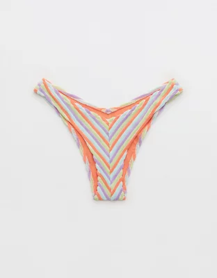 Aerie Terry Low Rise Cheeky Bikini Bottom