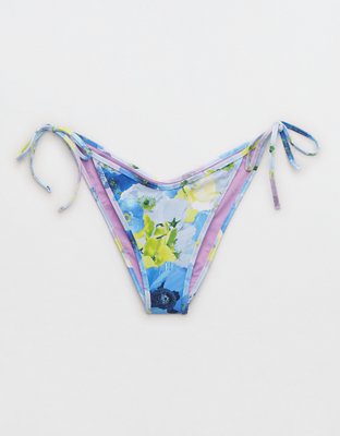 Aerie Low Rise Tie Cheekiest Bikini Bottom