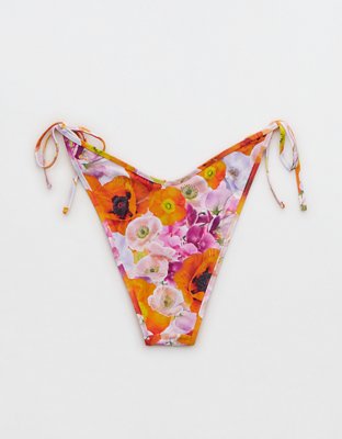 Aerie Low Rise Tie Cheekiest Bikini Bottom