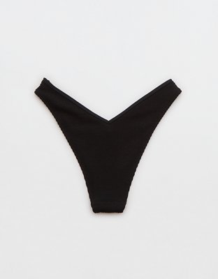 Aerie Crinkle Voop Cheeky Bikini Bottom