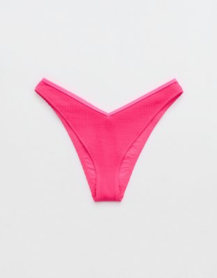 Aerie Crinkle Voop Cheeky Bikini Bottom