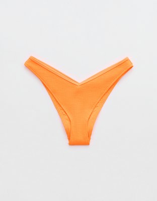 Aerie Crinkle Voop Cheeky Bikini Bottom