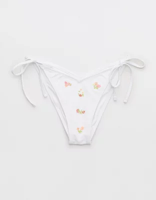Aerie Low Rise Tie Cheekiest Bikini Bottom