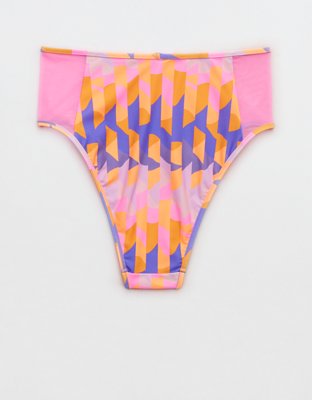 Низ бикини Cut, крой чики, сетка — Aerie — фото 4