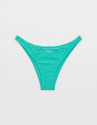 Aerie Terry String Triangle Bikini Top