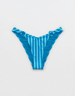 Aerie Bottom de Bikini Cheeky Tiro Bajo con Anillo