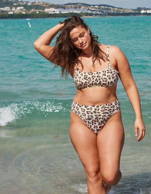 Plus size high outlet cut bikini