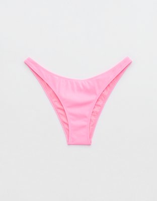 Aerie Metallic Low Rise Cheeky Bikini Bottom
