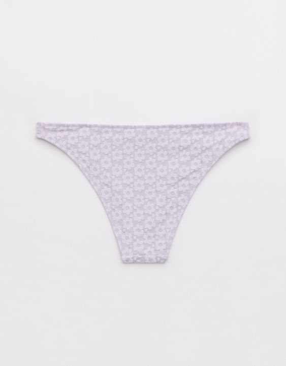 Aerie Sparkle Cheeky Bikini Bottom