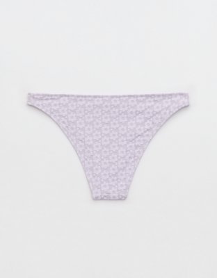 Aerie Bottom de Bikini Cheeky con Brillo