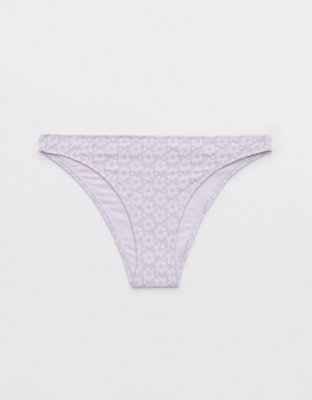 Aerie Bottom de Bikini Cheeky con Brillo