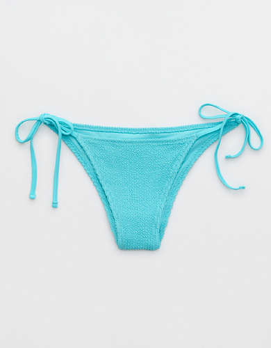 Aerie - The perfect swim doesn't exi-. Shop the Aerie Ribbed Shine Banded  Wide Strap Scoop Bikini Top:  Shop the Aerie  Ribbed Shine High Cut Cheeky Bikini Bottom