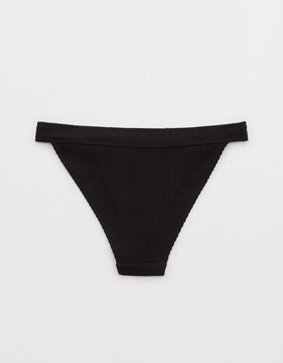 Aerie Bottom de Bikini Cheeky Arrugada con Tira