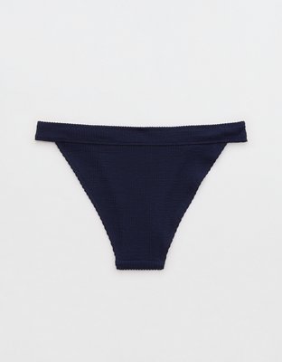 Aerie Crinkle Banded Cheeky Bikini Bottom