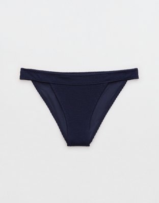 Aerie Bottom de Bikini Cheeky Arrugada con Tira
