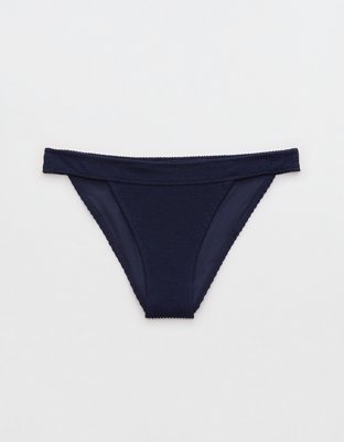 Aerie Crinkle Banded Cheeky Bikini Bottom