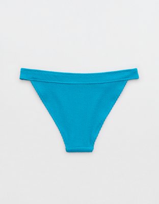 Aerie Crinkle Banded Cheeky Bikini Bottom