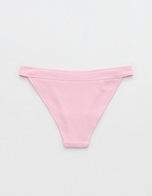 Aerie Crinkle Banded Cheeky Bikini Bottom