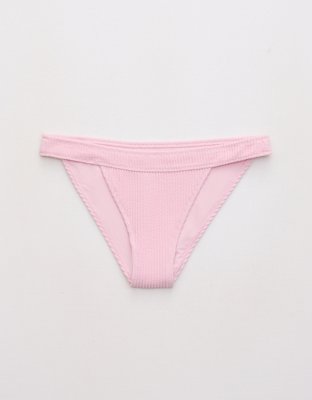 Aerie Crinkle Banded Cheeky Bikini Bottom