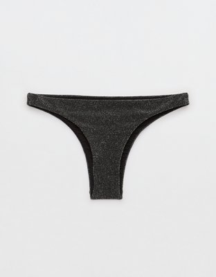 Aerie Sparkle Cheekiest Bikini Bottom