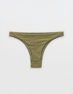 Aerie Sparkle Cheekiest Bikini Bottom