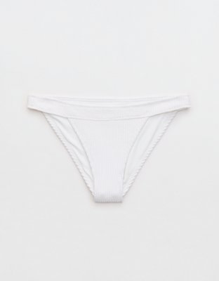 Aerie Crinkle Banded Cheeky Bikini Bottom