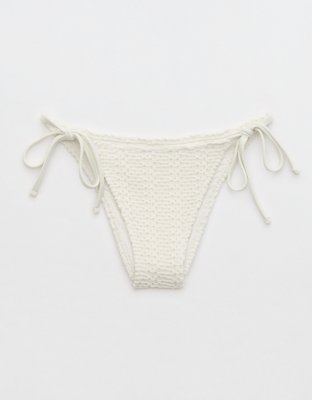 Aerie The Sunbun Cloudweave Crochet Bikini Bottom
