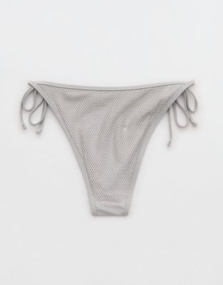 Aerie The Sunbun Metallic Bikini Bottom