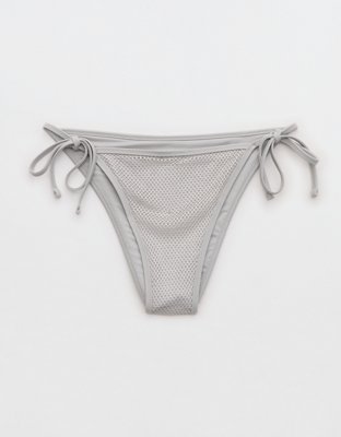 Aerie The Sunbun Metallic Bikini Bottom