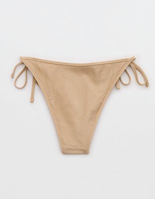 Aerie The Sunbun Metallic Bikini Bottom