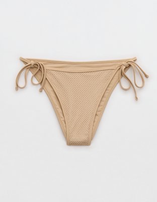 Aerie The Sunbun Metallic Bikini Bottom