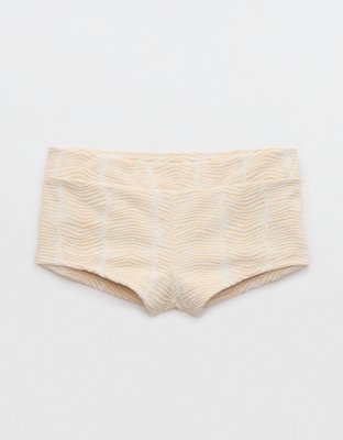 Aerie Jacquard Boyshort Bikini Bottom