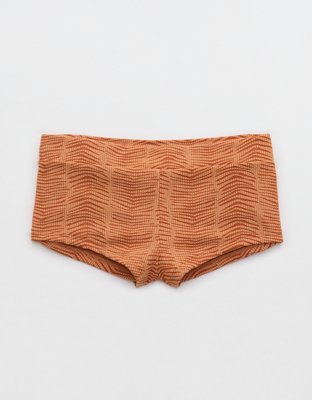 Aerie Jacquard Boyshort Bikini Bottom