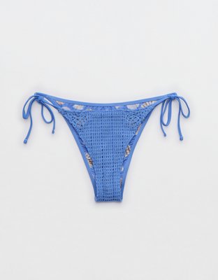 Aerie The Sunbun Crochet Bikini Bottom