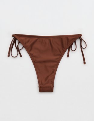 Aerie The Sunbun Shine Lace Bikini Bottom