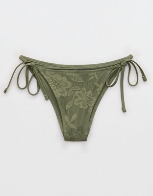 Aerie The Sunbun Lace Bikini Bottom