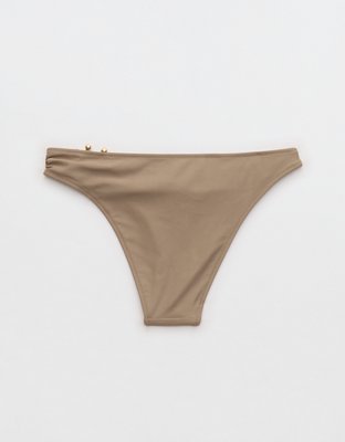 Aerie High Leg Cheeky Bikini Bottom