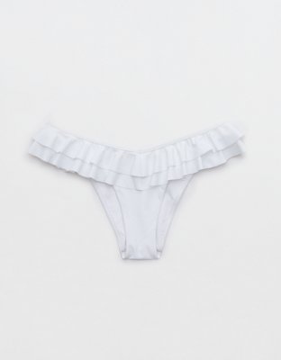 Aerie Ruffle Cheeky Bikini Bottom