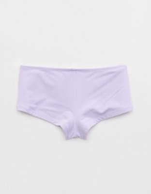 Aerie Bottom de Bikini Cheeky Estilo Boyshort de Felpa