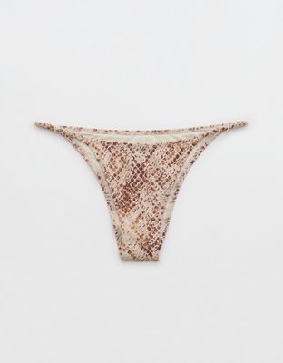 Aerie Sparkle Adjustable Cheekiest Bikini Bottom