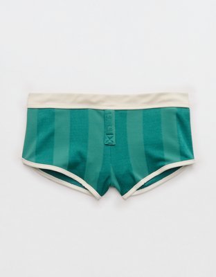 Aerie Shine Cheeky Boyshort Bikini Bottom